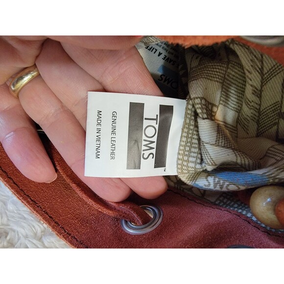 TOMS 245603 Womens Celestial Soft Suede Sienna Mini Crossbody Bag - Picture 6 of 8
